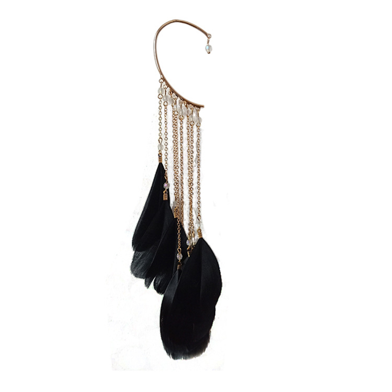 %E3%80%90Happy%20LifeStore%E3%80%91SUKI%20Bohemian%20Colour%20Feather%20Ear%20Hook%20Clip%20on%20Earrings%20Without%20for%20Long%20Tassels%20Cuff%20Earring%20Jewelry%20-%20Image%202
