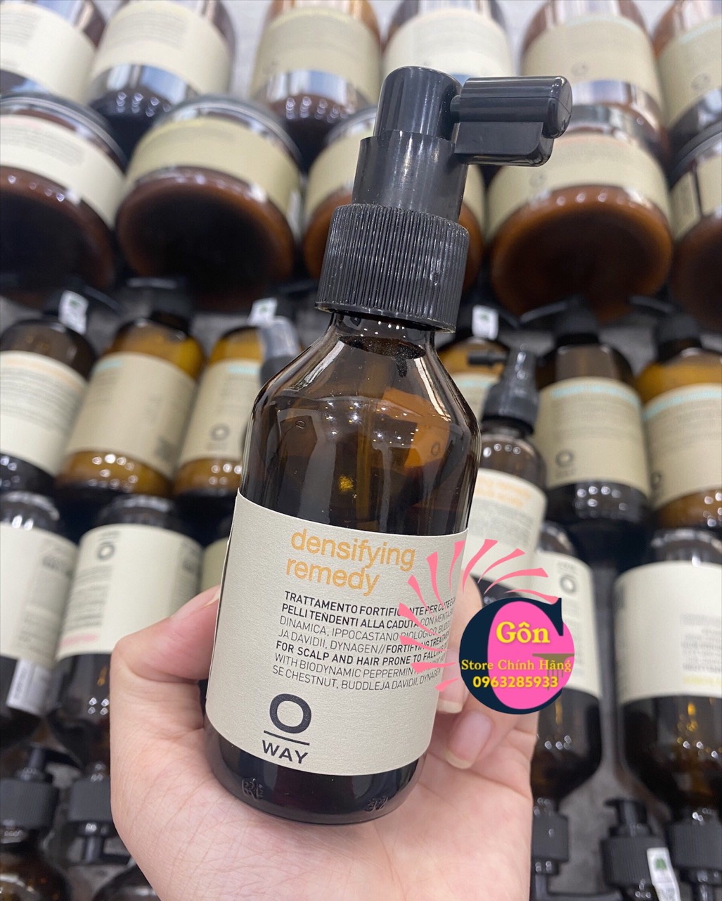 Xịt Chống Rụng Và Kích Thích Mọc Tóc Oway Densifying Remedy 100ml