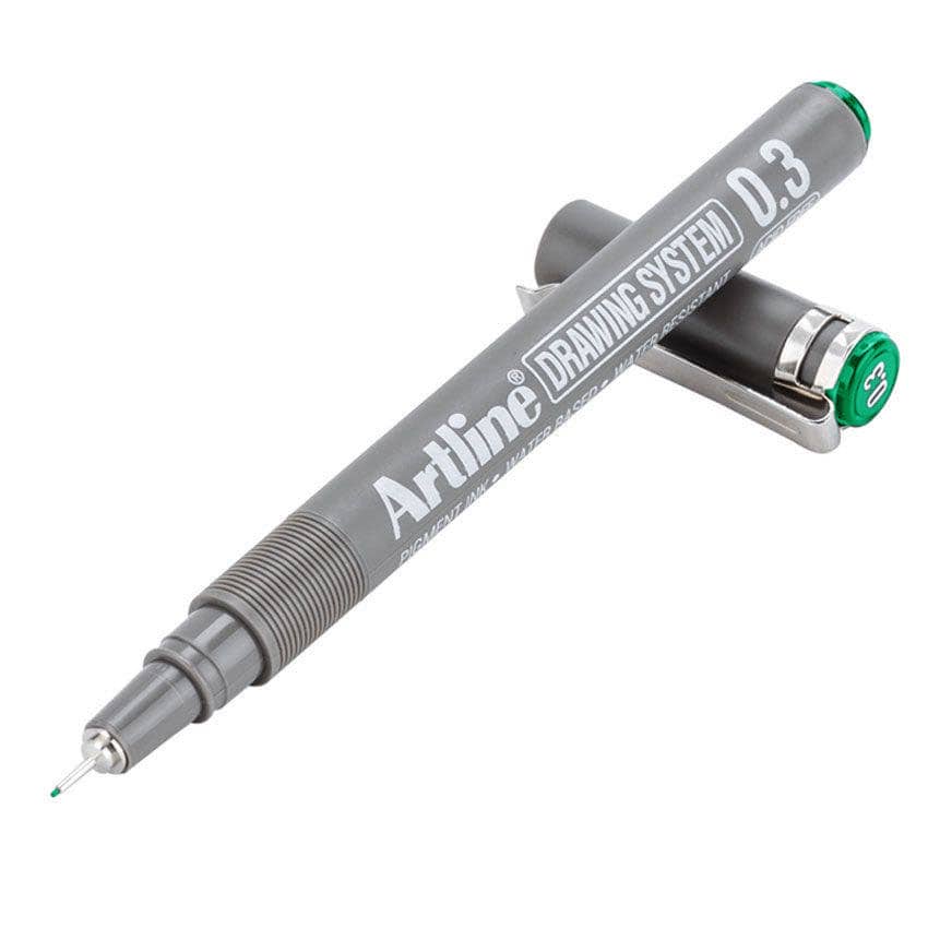 Bút vẽ kỹ thuật Artline - Green