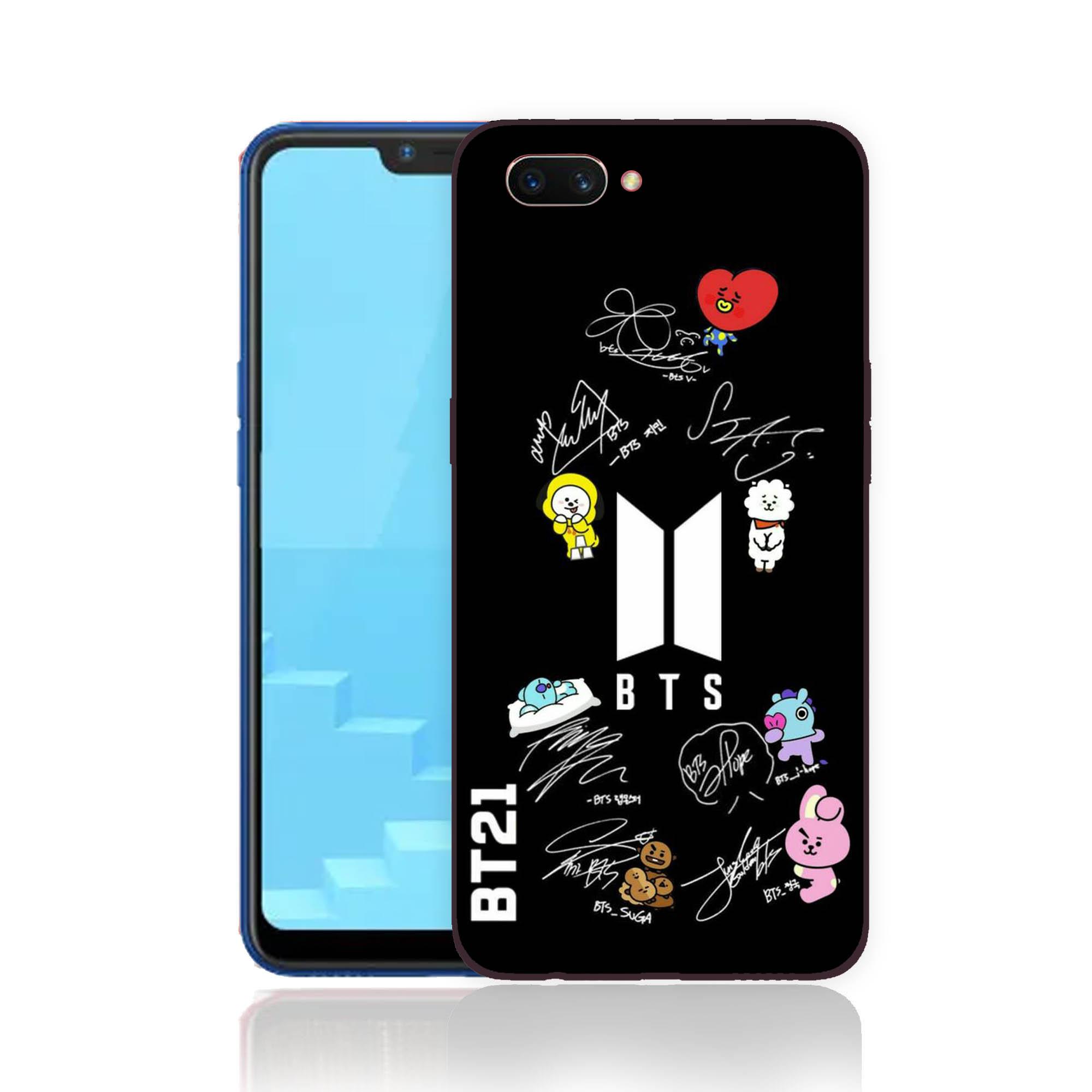 Back Cover Case Hp Oppo A3s Bts Handphone Kpop Casing Hp Bts Oppo