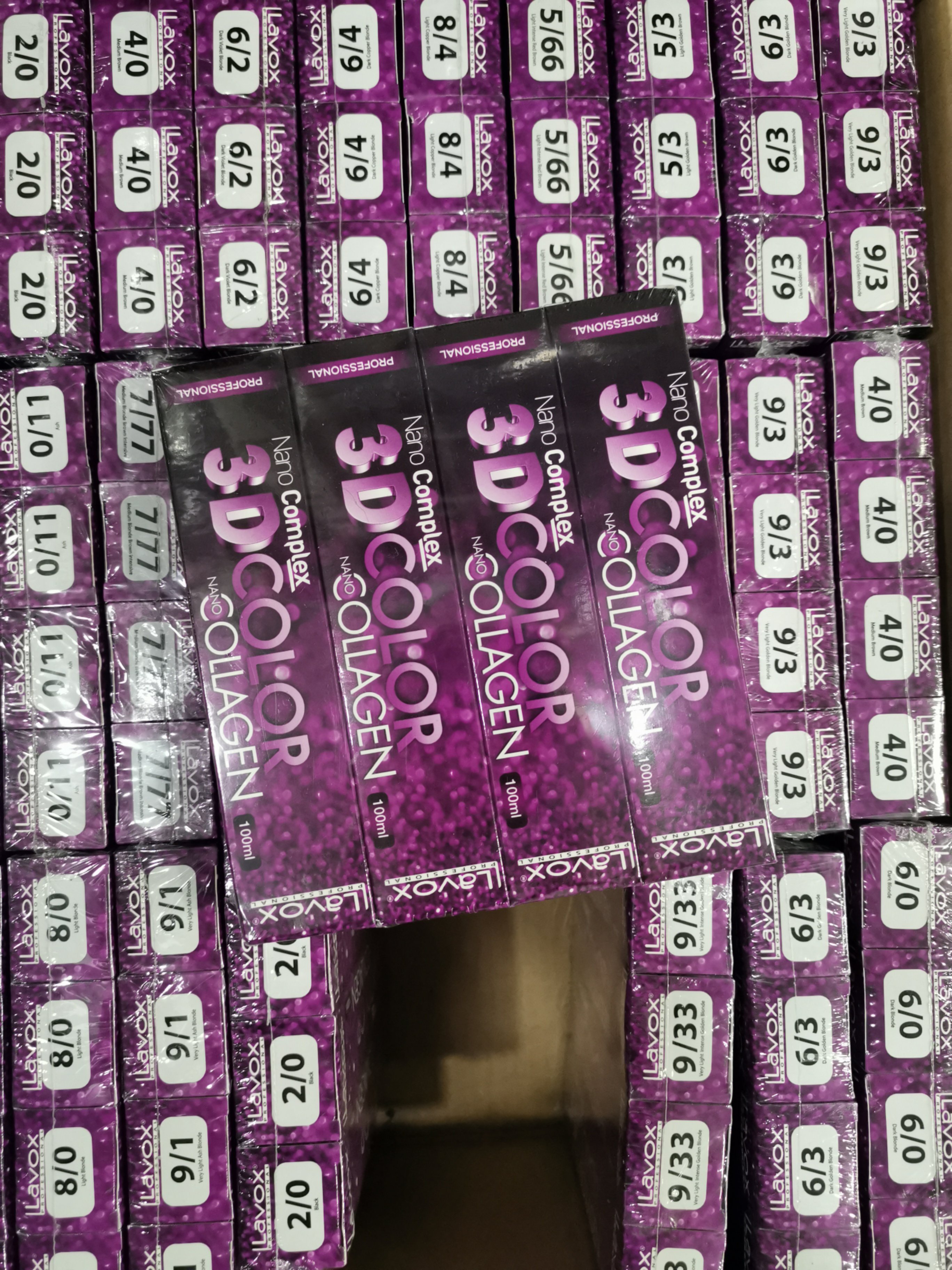 Thuốc nhuộm 3D Nano Collagen Lavox 100ml