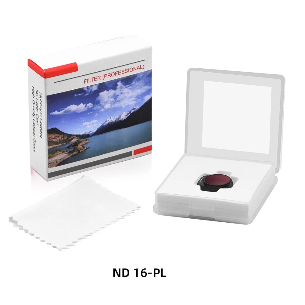Nd lens filters for dji mini 3 pro nd16pl camera adjustable neutral density filter for mini 3 drone accessories
