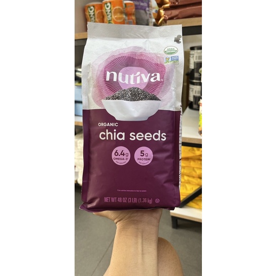 Hạt chia seed black - sản phẩm từ mỹ 1.36kg - sản phẩm chất lượng cao, được yêu thích săn đón trên thị trường hiện nay, hàng đảm bảo dùng siêu thích mời khách yêu trải nghiệm