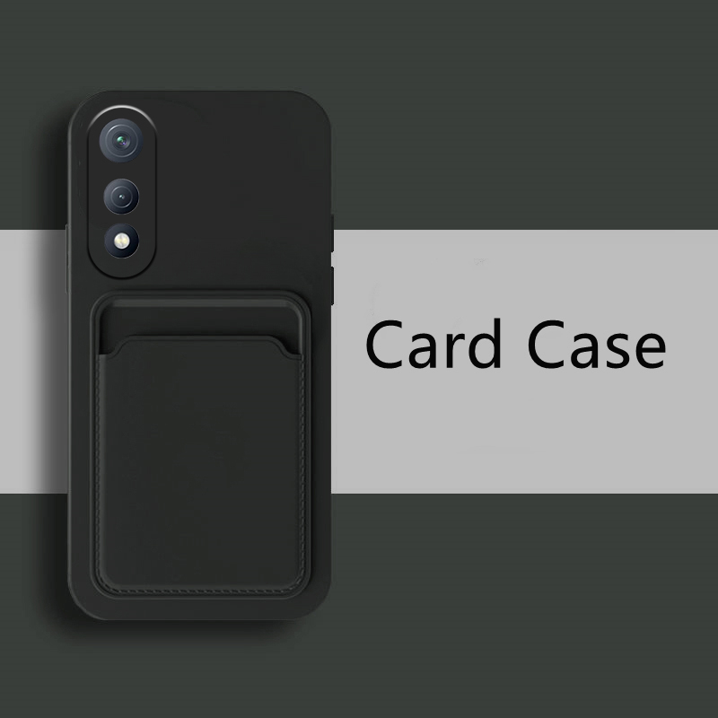 For Tecno Pova Curve 5G Phone Case Card Slot Lens Cover Soft Silicone Shockproof for Tecno Pova Curve 5G Cover Casing HP
