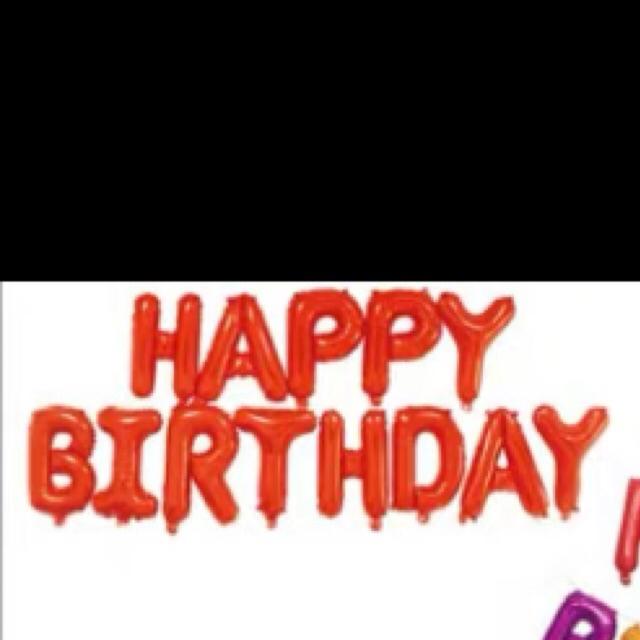Bóng happy birthday