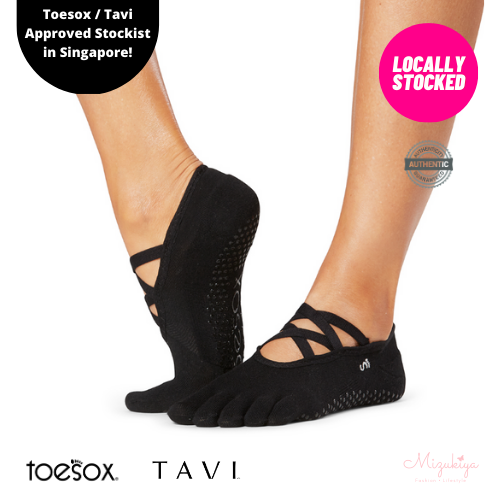 Half Toe Elle Tec Grip Socks – ToeSox, Tavi