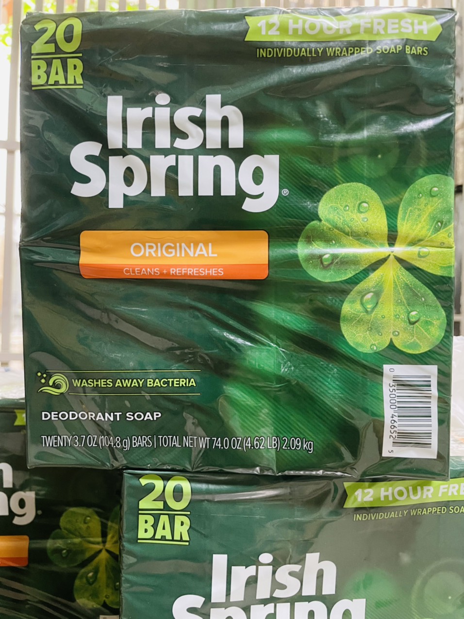 Xà bông cục Irish Spring 104.8g - Mỹ