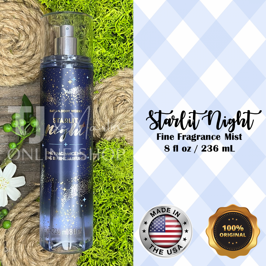 [ORIGINAL] Bath and Body Works Starlit Night Fine Fragrance Mist