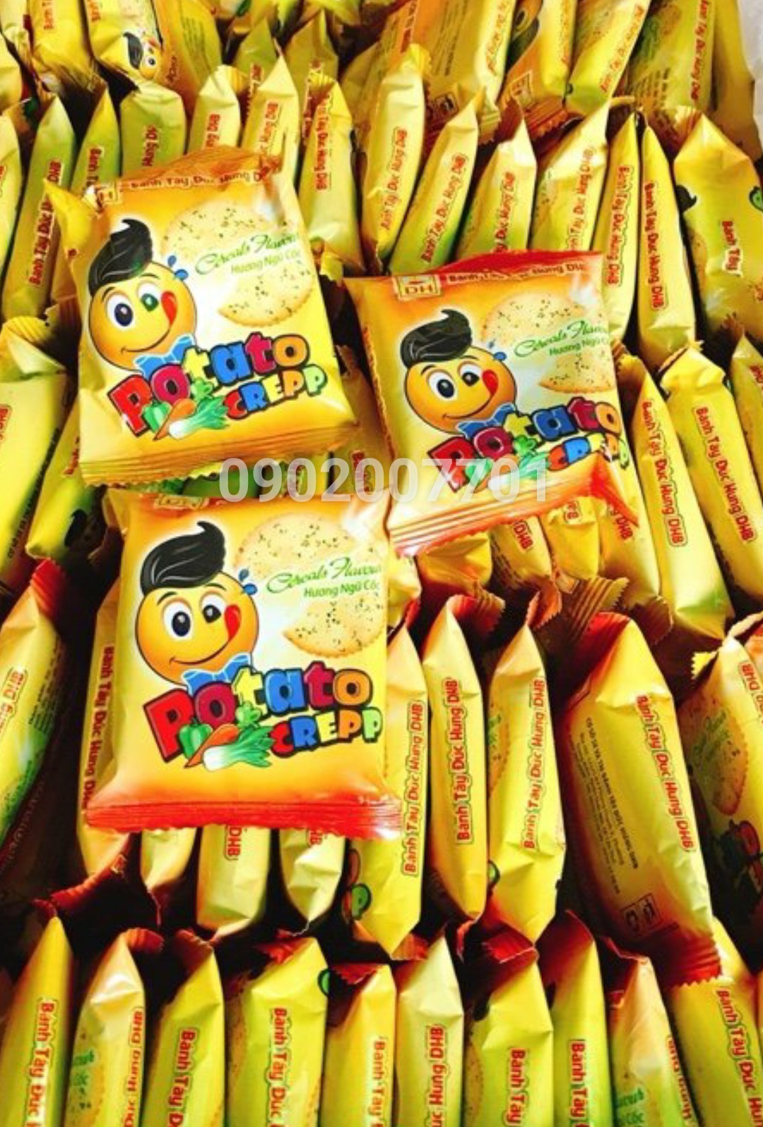1 Kg Bánh Khoai Tây Đức Hưng Thơm Ngon- đồ ăn vặt