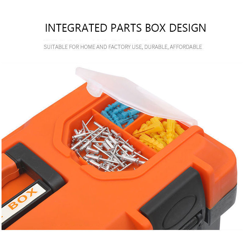 Toolbox Hardware toolbox Car suitcase Household multifunctional large plastic toolbox Special storage box for electrician
