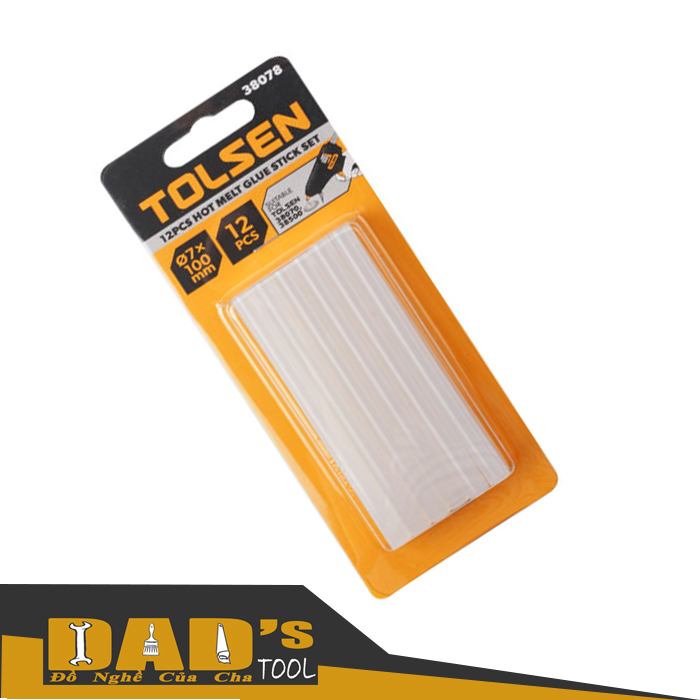 [HCM]HỘP 12 KEO NẾN 100mm - TOLSEN 79110/38078