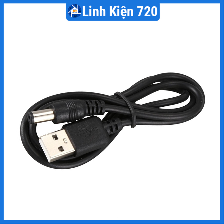 Dây USB jack cắm DC 5.5x2.1mm