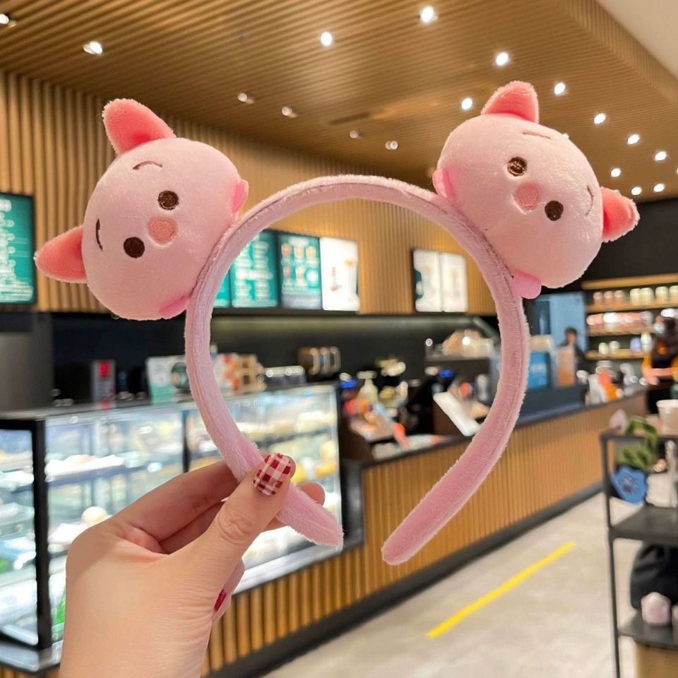 Donald duck Băng Đô Cài Tóc Chống Trượt Hình Vịt donald / Gấu pooh Dễ Thương Cho Nữ
