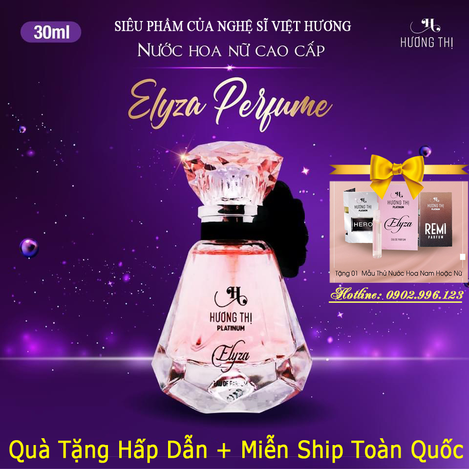 Nước hoa nữ cao cấp Elyza HƯƠNG THỊ PLATINUM - 30ml