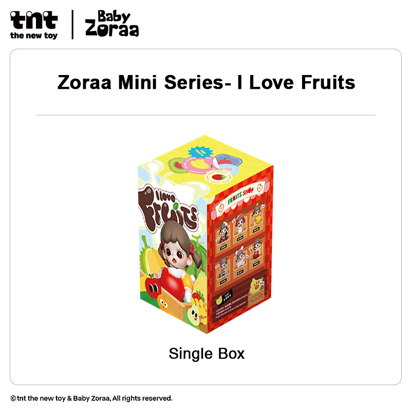 TNTSPACE Zoraa Mini Series I Love Fruits Blind Box Figure | Lazada