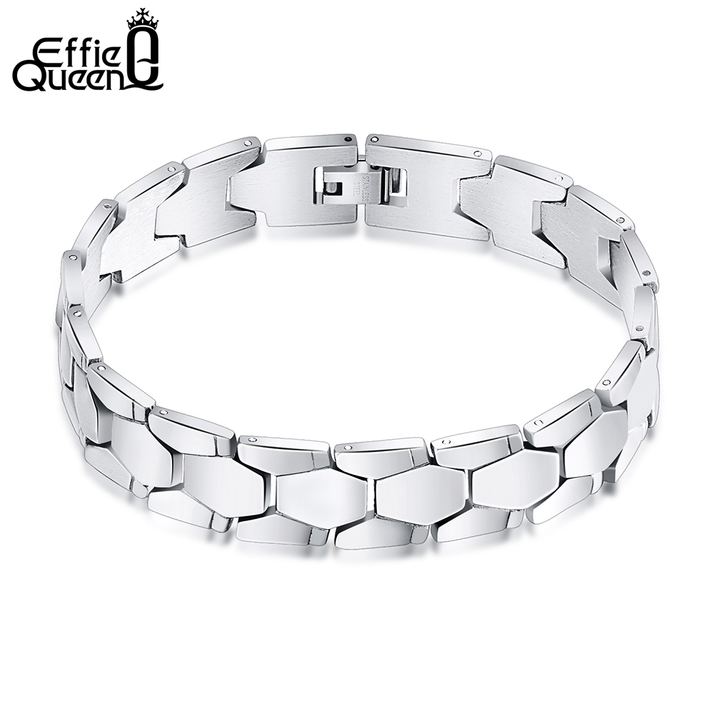 Effie%20Queen%20Top%20Grade%20Steel%20's%20Bracelet%20Hand%20Chain%20Charming%20Fashion%20Jewelry%20For%20IB77%20-%20Image%202