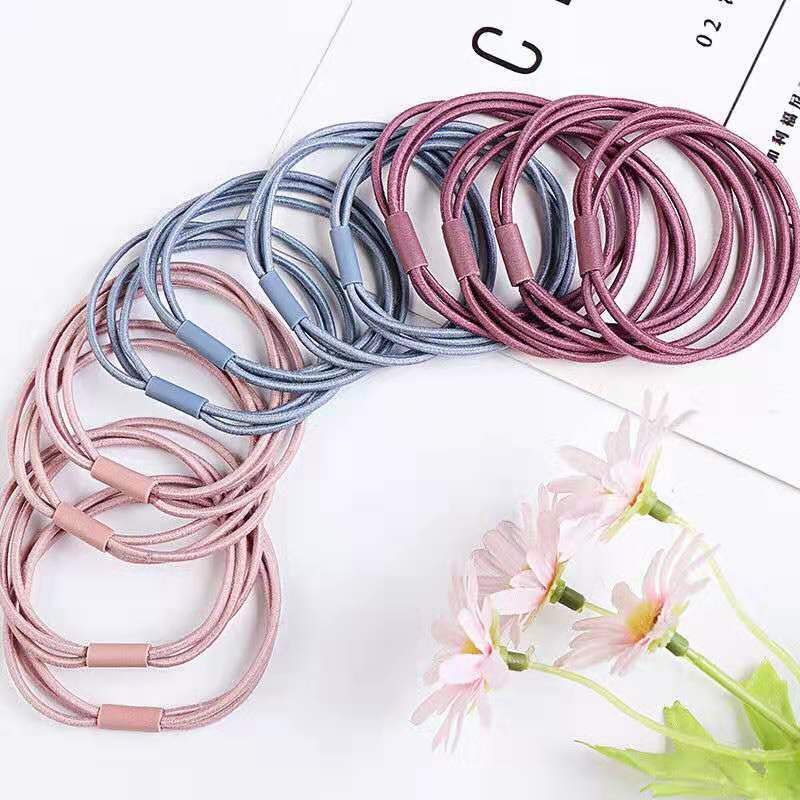 COMBO 5 Dây Cột Tóc Chập 3 Sợi Chắc Chắn Siêu Rẻ Siêu Bền PKNH0845