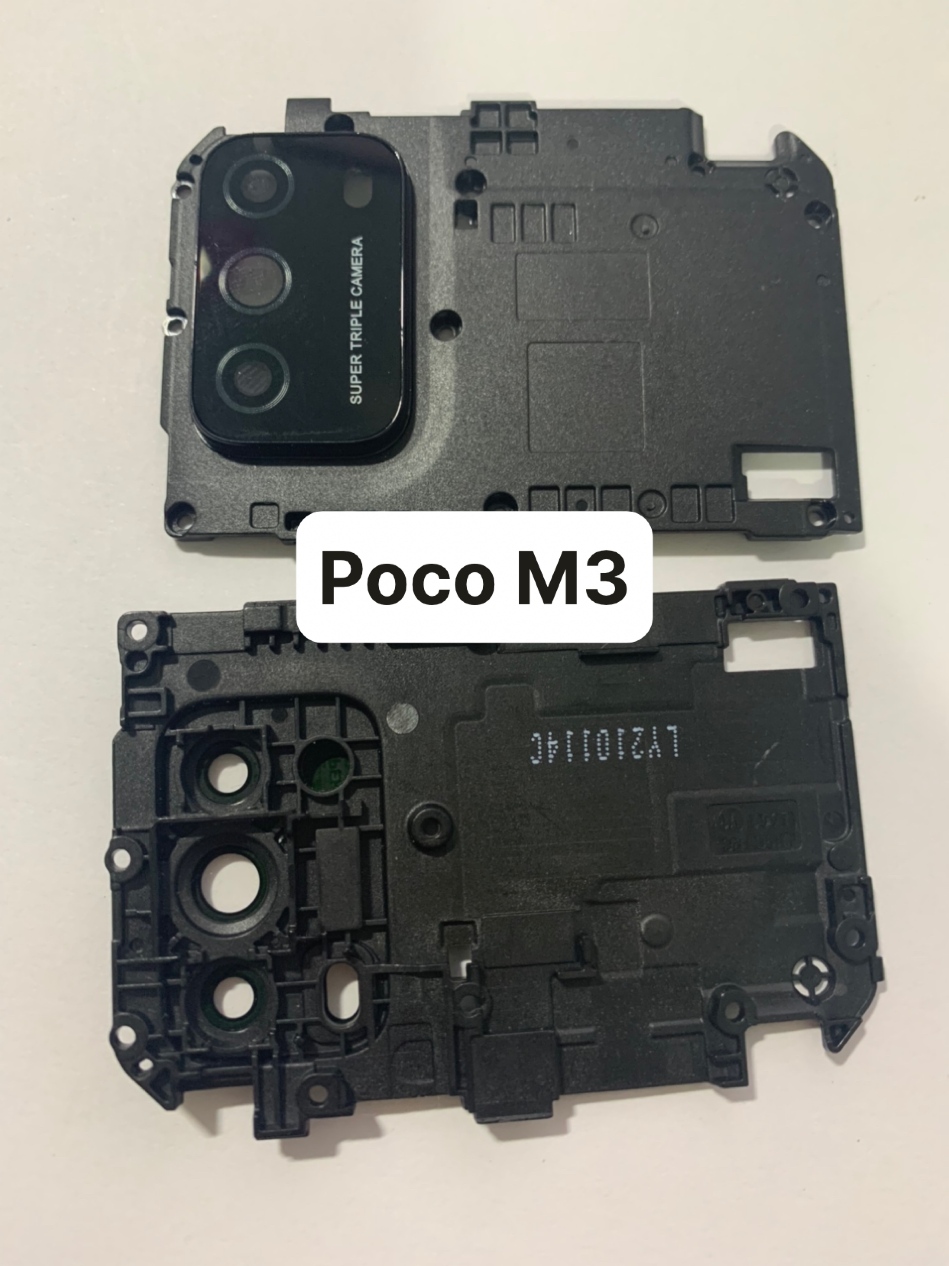 bộ kính camera zin hãng xiaomi poco m3