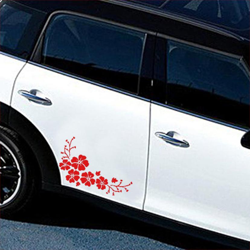【Exclusive Offer】Car Decal Delicate Flying Flower Auto Pattern Truck Hood Side Sticker Nov 7. 