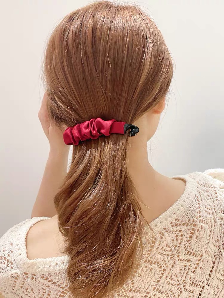 Kẹp/ Cặp Tóc Dọc Vải nhiều Màu - phukienteen