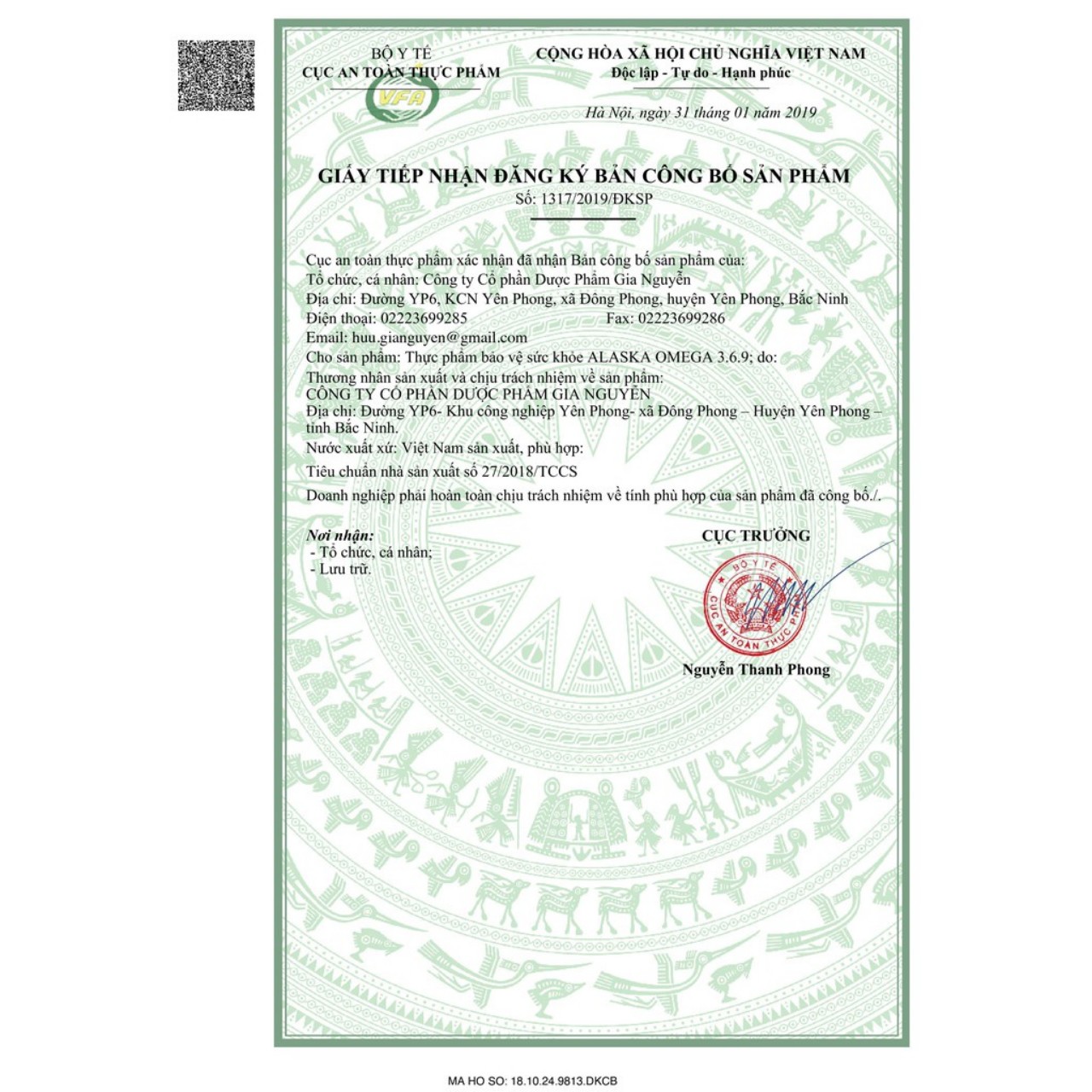 Dầu cá Omega 369 Alaska, lọ 100 viên