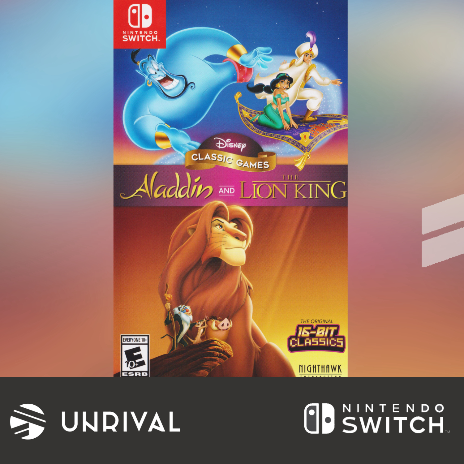 aladdin and lion king switch