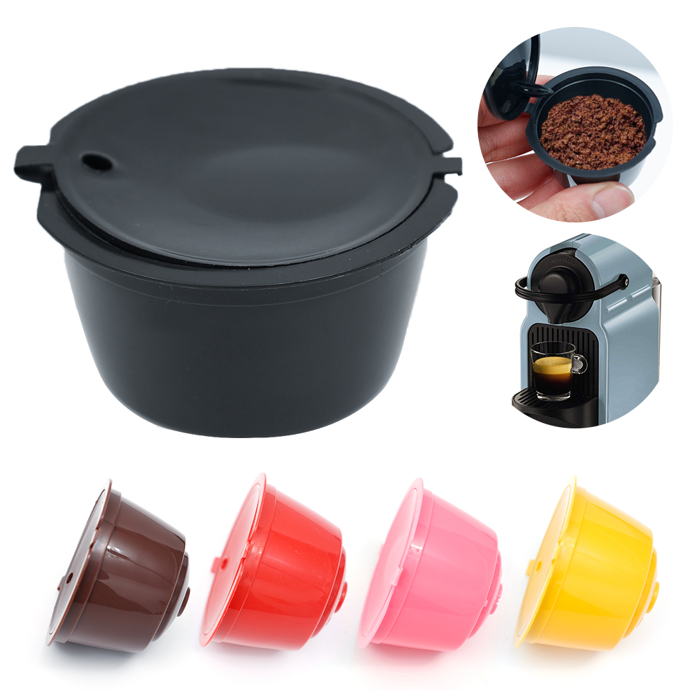 【88HomeStore】1PCS coffee capsule nestle dolce gusto capsule reusable coffee filter capsule machine refillable coffee capsule