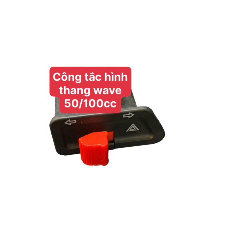 Công tắc xe máy nút đỏ thái xịn passing/hazard/đề/tắt đèn