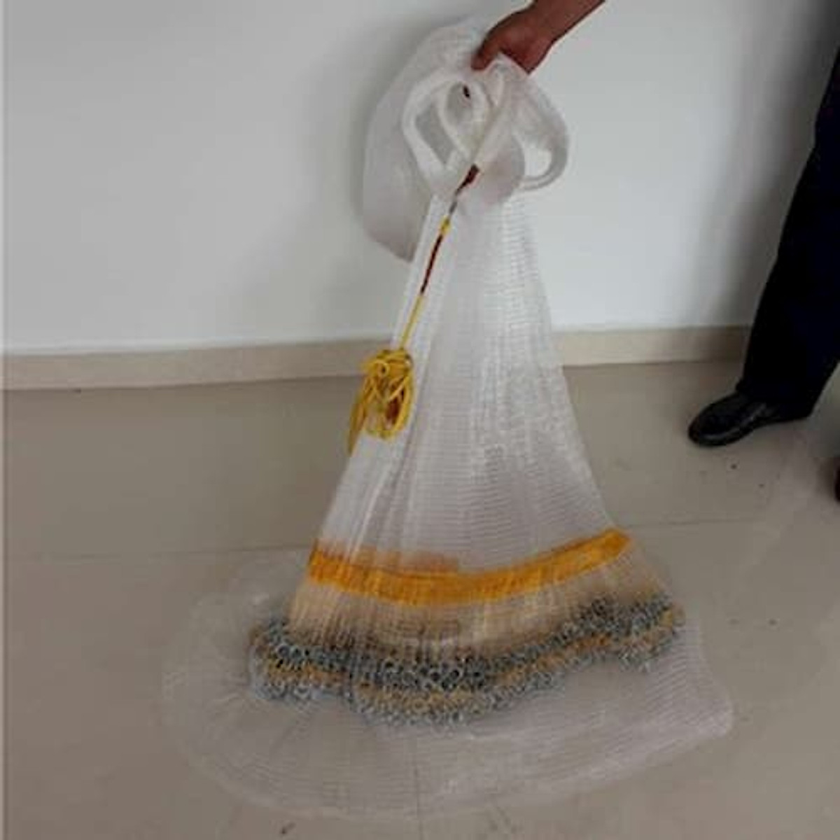 Chài cước xích bắt cá cao cấp bung 6m-8m (Đồ câu Ngọc Hải)