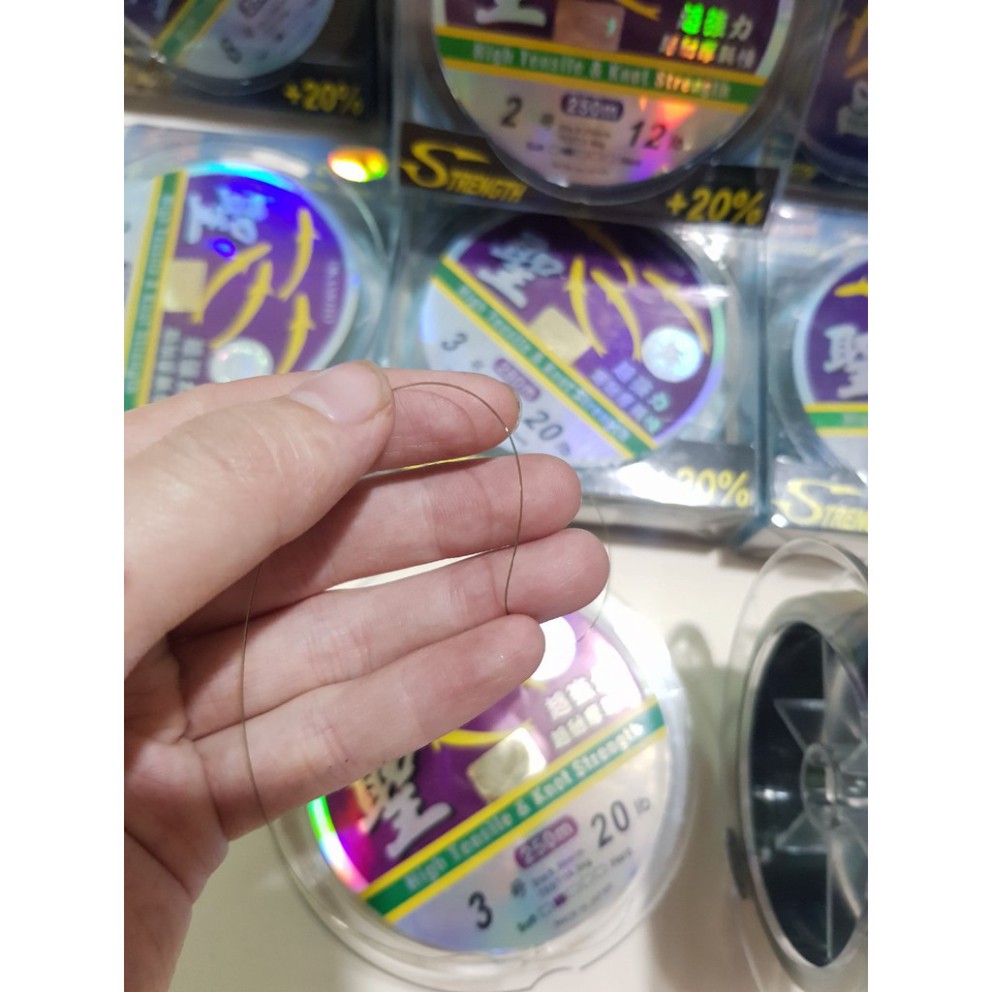 Cước Câu 4 con Cá 250m