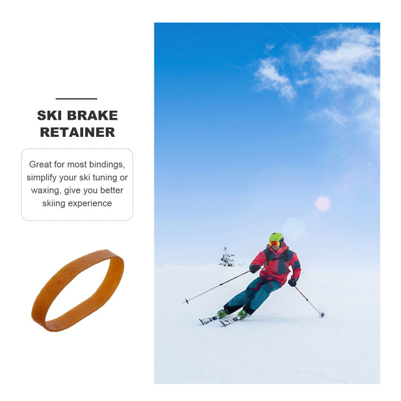 【Bán chạy】 phụ kiện ván trượt tuyết stetchy Băng phanh trượt Tuyết Băng phanh trượt tuyết đàn hồi Dụng cụ...