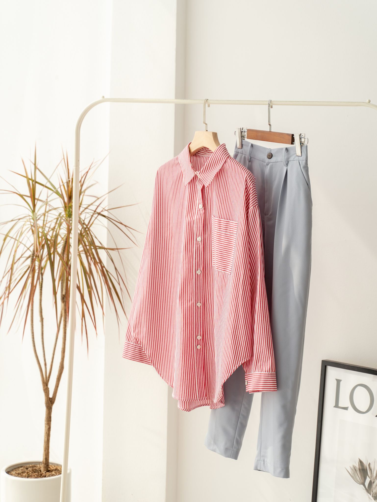 Áo Sơ Mi Oversize Madelen