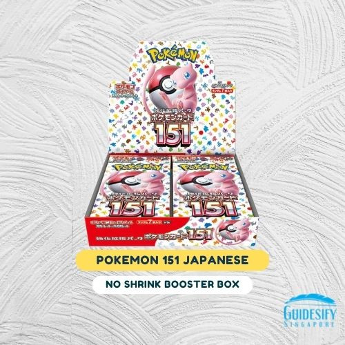 Local Stocks] No Shrink 151 Japanese Booster Box sv2a Pokemon Card | Lazada  Singapore