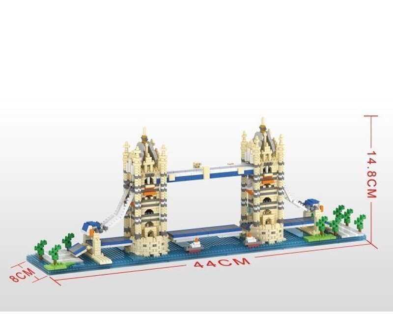 Cầu Tháp Luân Đôn - London Tower Bridge ( Lego Architecture )