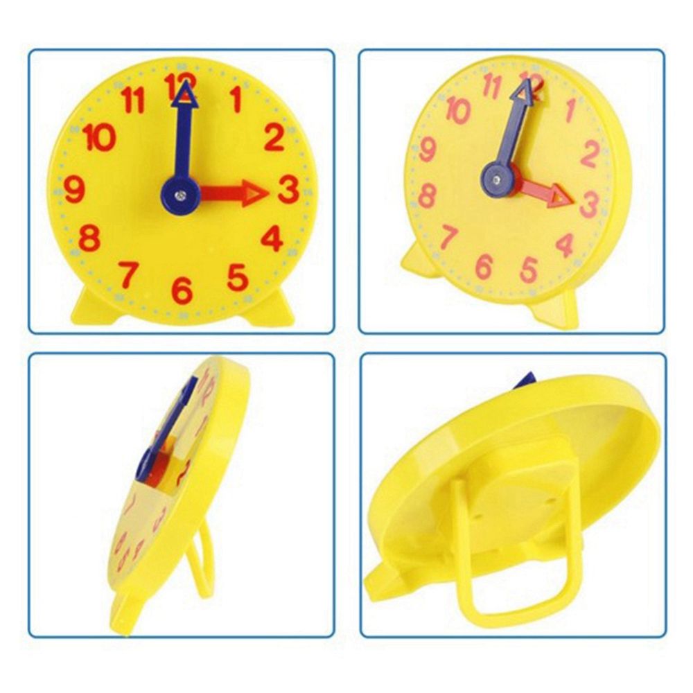 Portable Manual Small Preschool Teaching Hour Minute Second Cognition ...