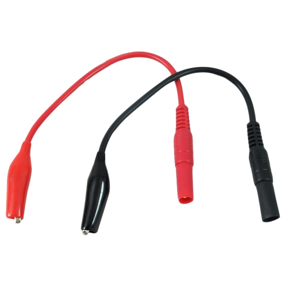 1 cặp đa Meter thử nghiệm chì Alligator cá sấu clip cho Fluke Vichy Meter