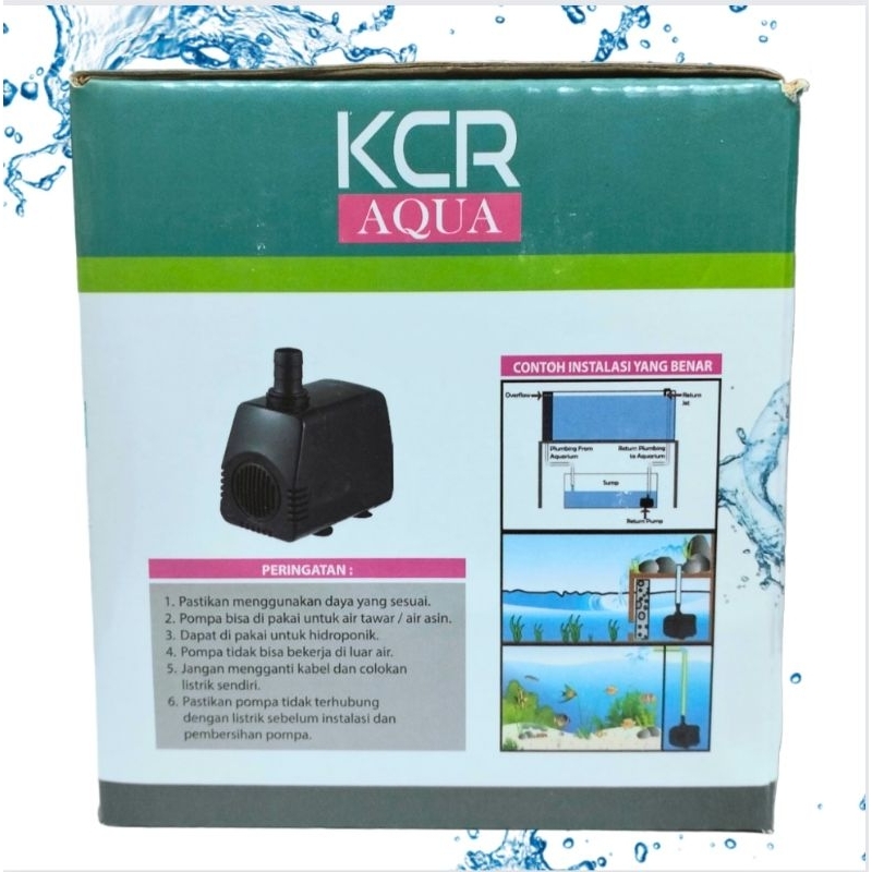 KANDILA AQUA KCR 105 POMPA KOLAM AQUARIUM AIR MANCUR HIDROPONIK