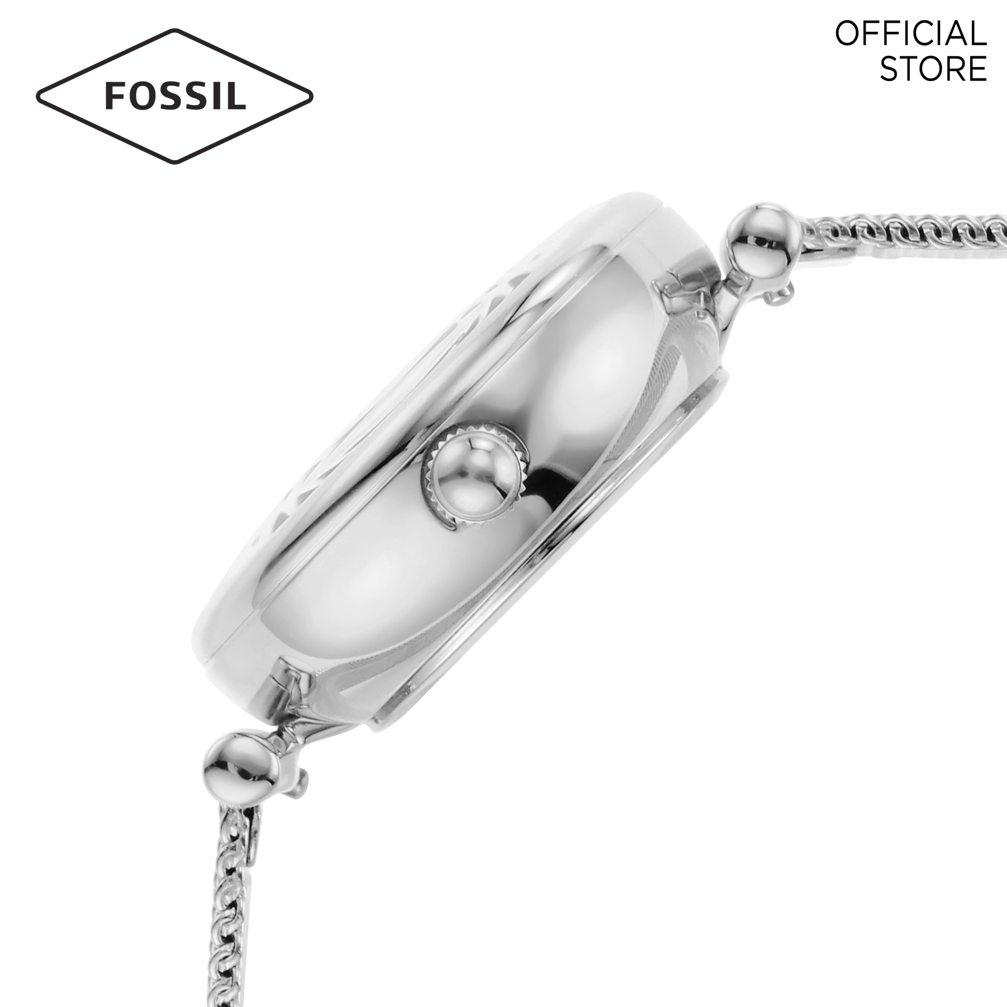 Fossil Carlie Mini Me Silver Watch 