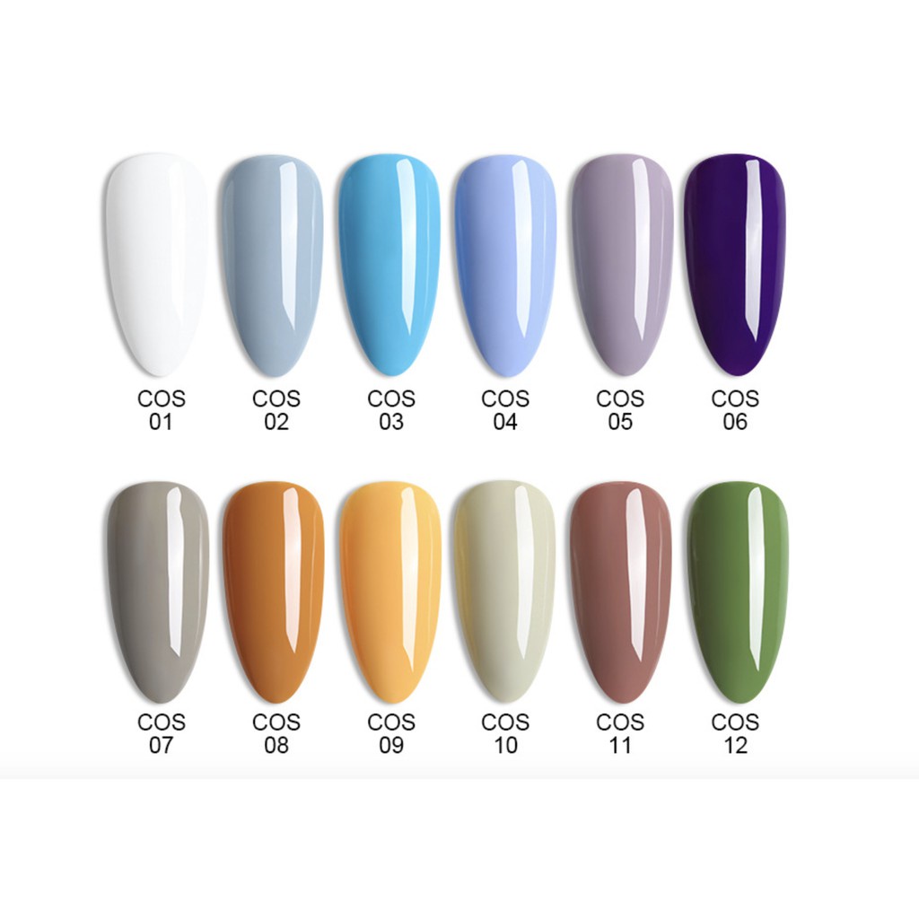Nước Sơn Gel AS mã COS - Chai đỏ 15ML