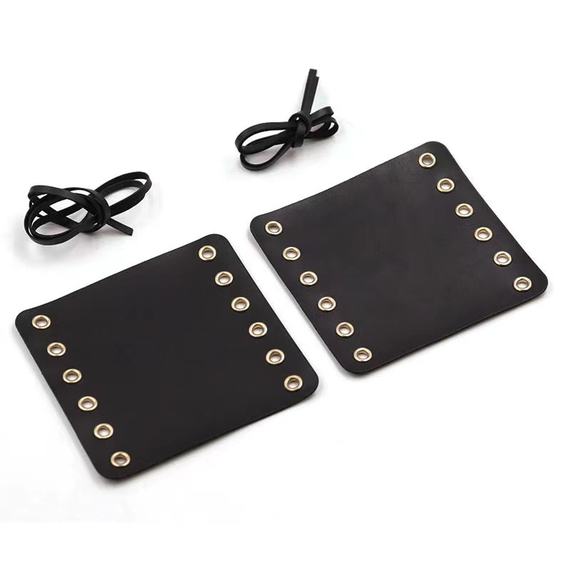 VTTO Motorcycle Bicycle Vintage Leather Handle Cover Universal Handle Leather Cover Cycling Accessories