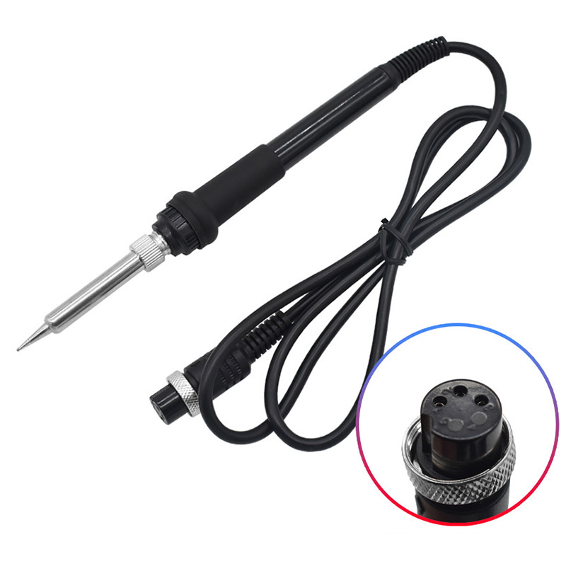 936 electric soldering iron handle 936 thermostatic soldering station handle 60W soldering station accessories 907 five-needle five-hole handle line