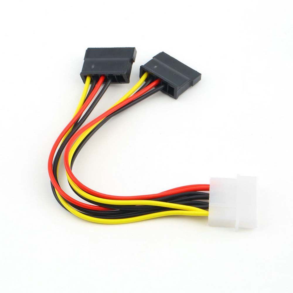 Power Serial 20CM High Quality 4 Pin Molex IDE to 2 Serial ATA Power Lead Connector ...