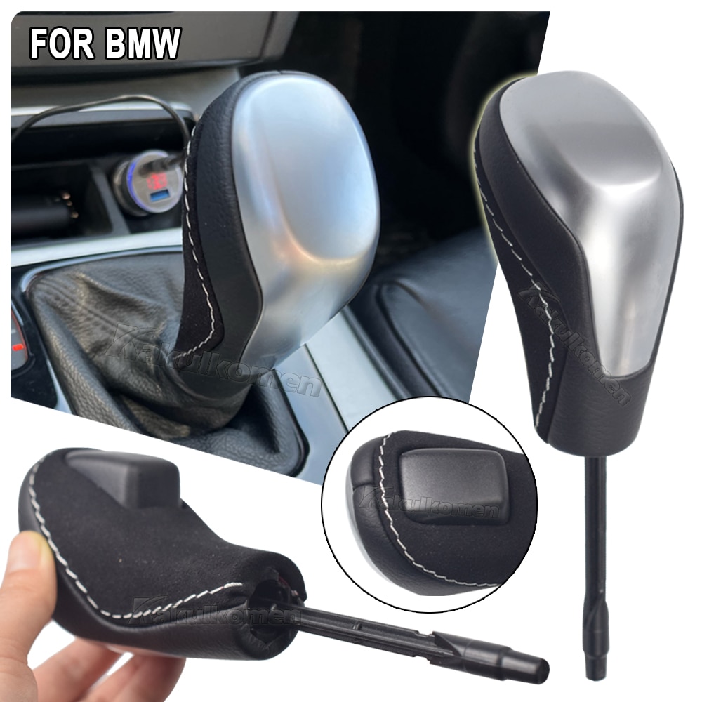 Automatic Car Gearbox Handles Gear Shift Knob Stick Lever Head For BMW E39 E46 E53 E60 E61 E63 E64 E83 E81 E82 E87 E90 E91 E92
