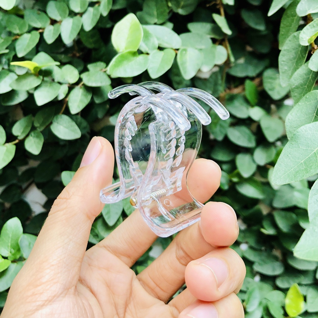 Kẹp tóc càng cua 3 5 răng phong cách Hàn Quốc phụ kiện hottrend cho nữ đẹp LAGU Accessories