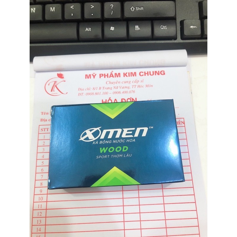 Cục xà phòng tắm Xmen nước hoa 90g (Xmen for Boss 75g)