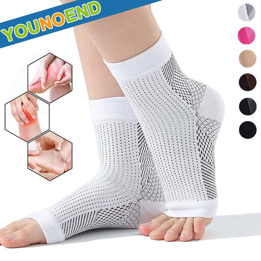 【Parchment & Lace】1Pair Neuropathy Socks Ankle Compression Socks Men ...
