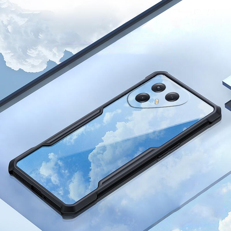 For Tecno Pova 7 Case Transparent Clear Air Protector Soft Frame Hard Shockproof Armor For Tecno Pova 7 Back cover Phone Cases.