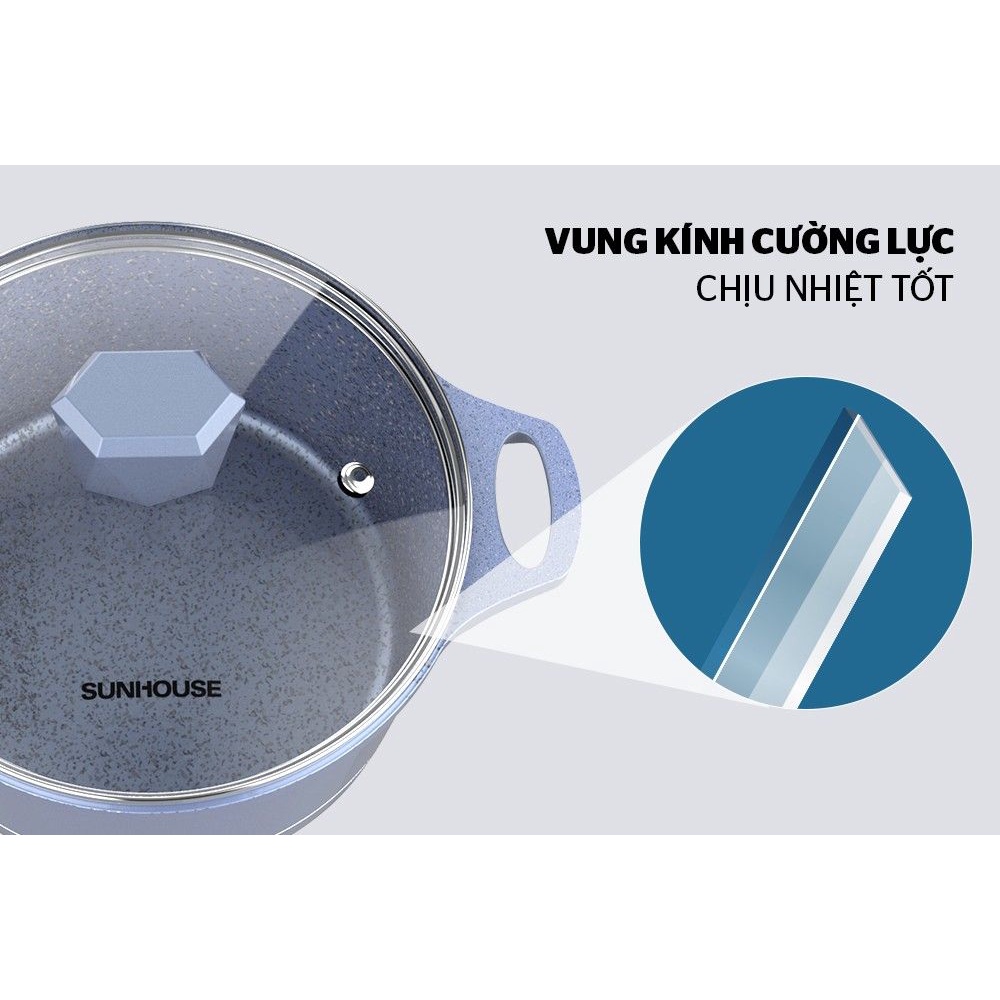 NỒI VÂN ĐÁ ĐÁY TỪ SUNHOUSE MAMA SHG2020MMA