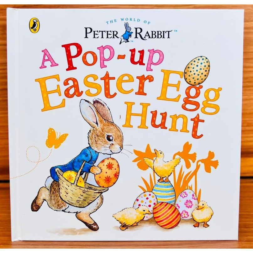 [Tiếng Anh cho bé] THE WORLD OF PETER RABBIT: A POP- UP EASTER EGG HUNT (bản Pop-up 3D)