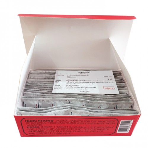 Viên đặt phụ khoa Gynecon Thái Lan(hộp 100v)